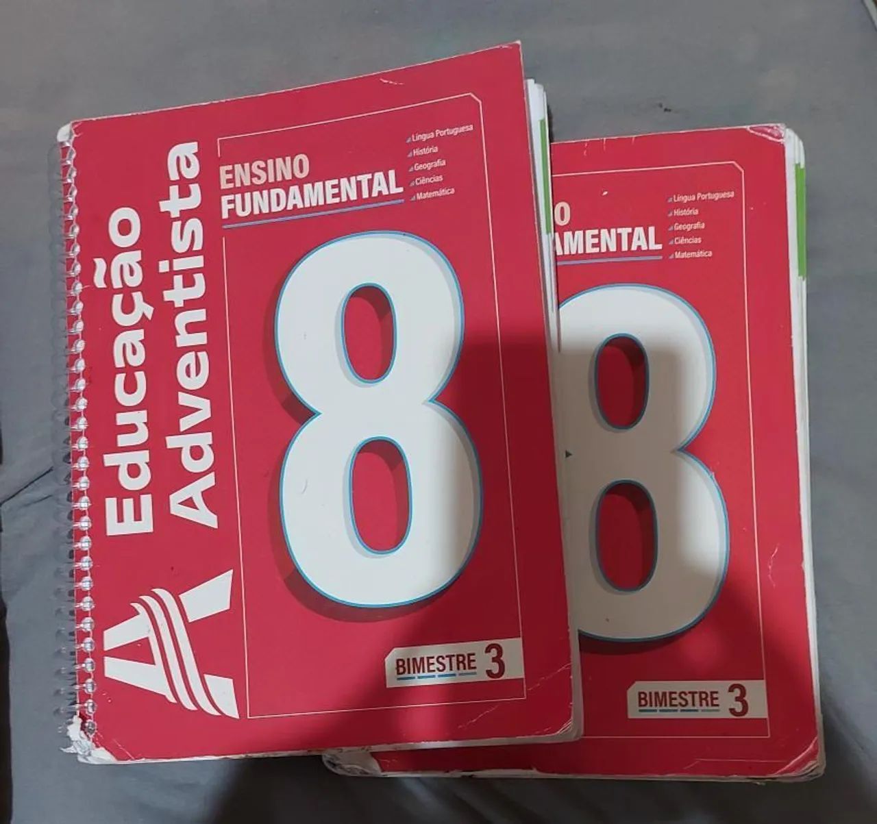 Livros adventista 8°ano