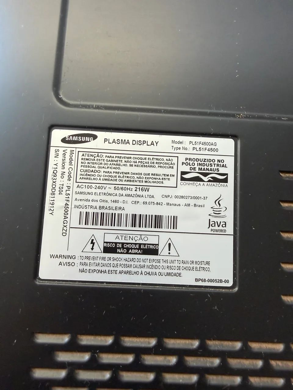 Vendo tv plasma 54 polegadas  - Foto 2