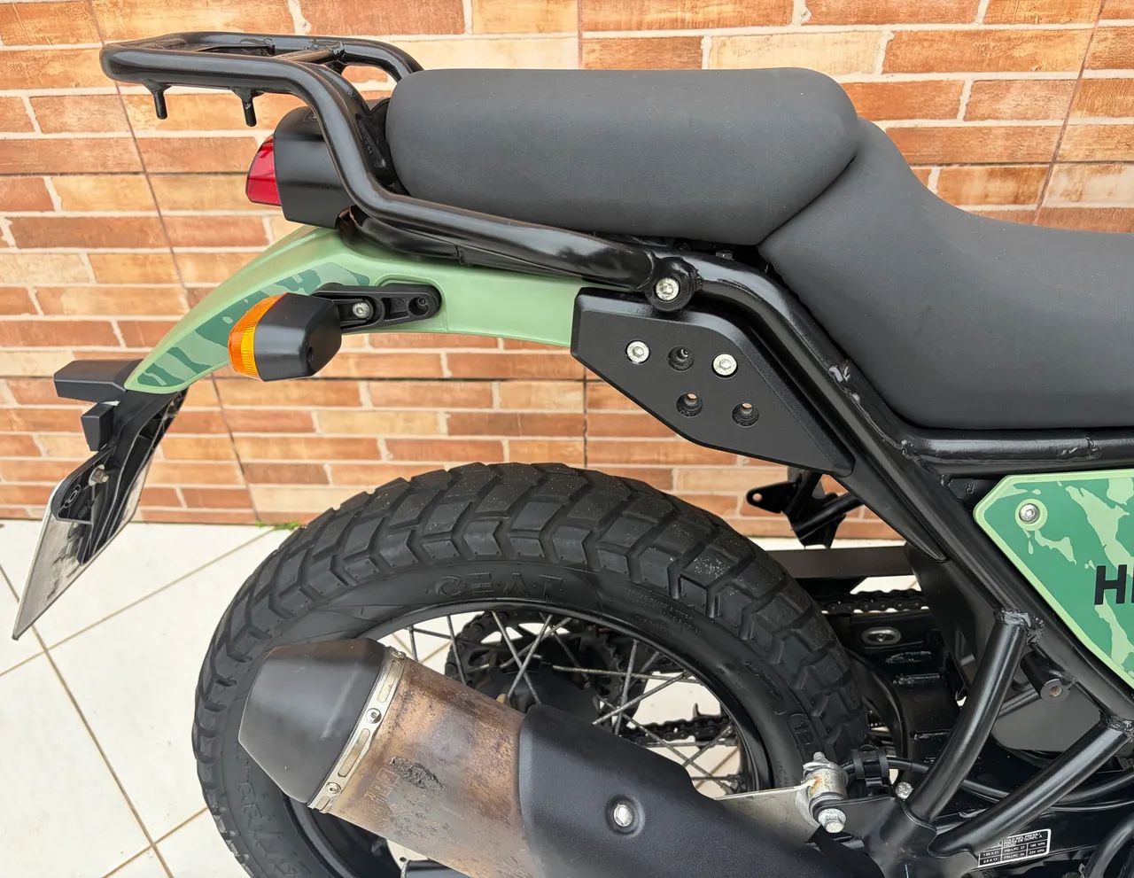 Moto Himalayan 411 2022 com 6.200 Km - Foto 5