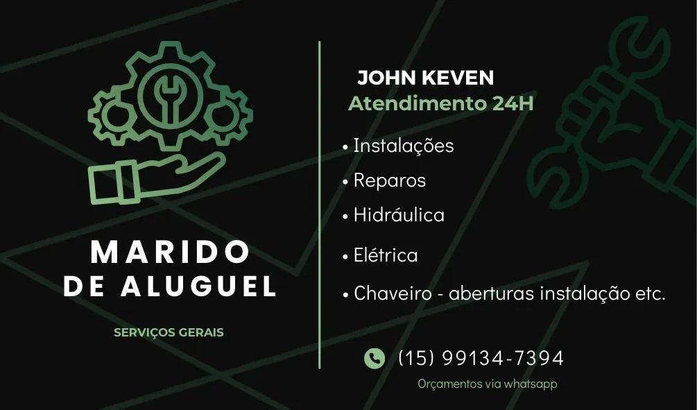 Marido de aluguel, Faz tudo (Sorocaba e região).