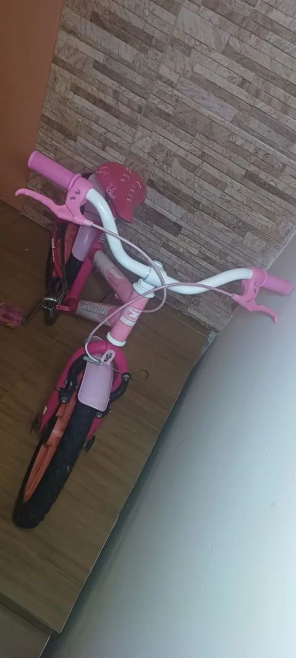 Bicicleta Infantil Rosa - Foto 3