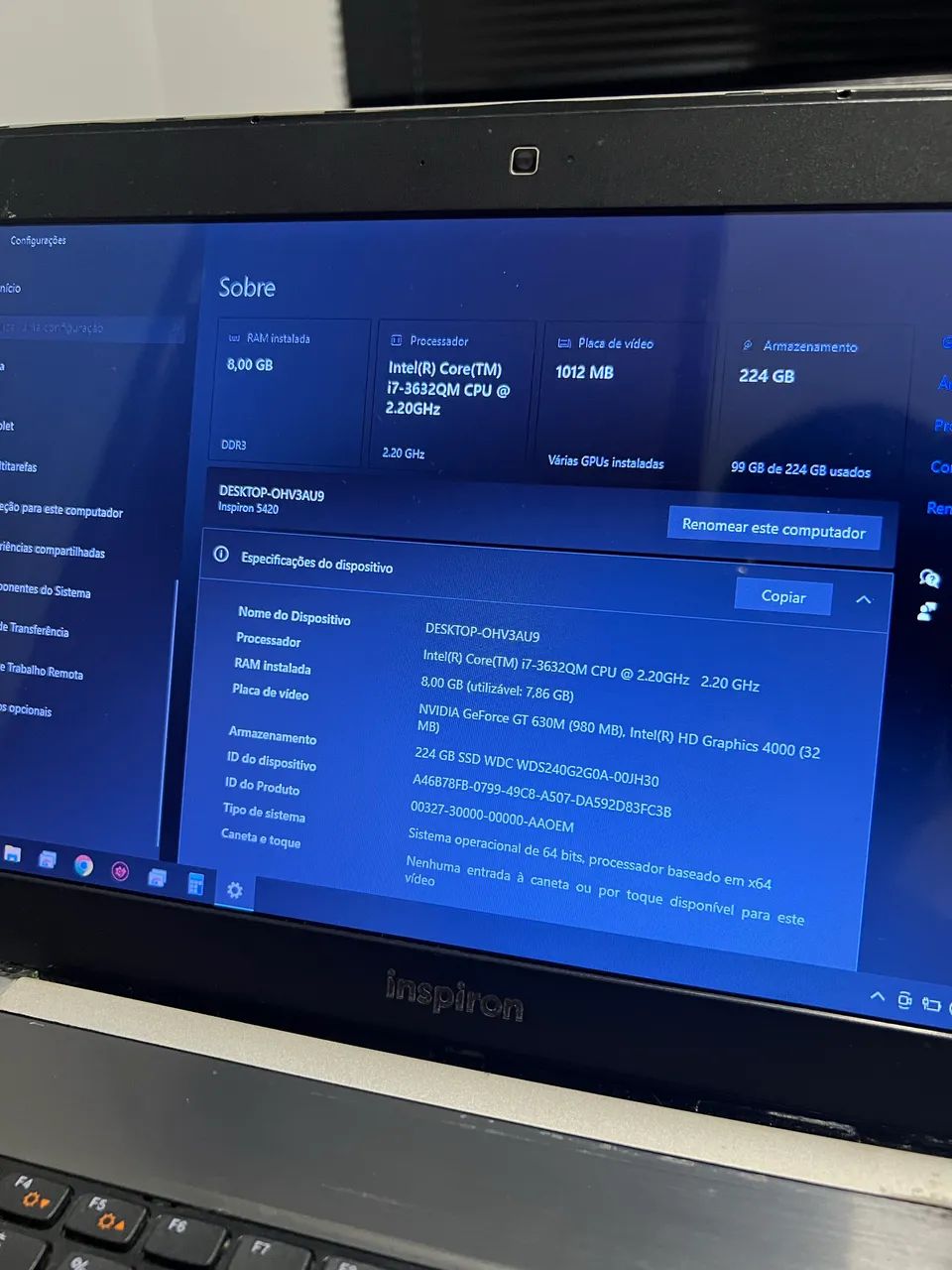 DELL INTEL CORE I7 - 4 GERAÇÃO  - Foto 4