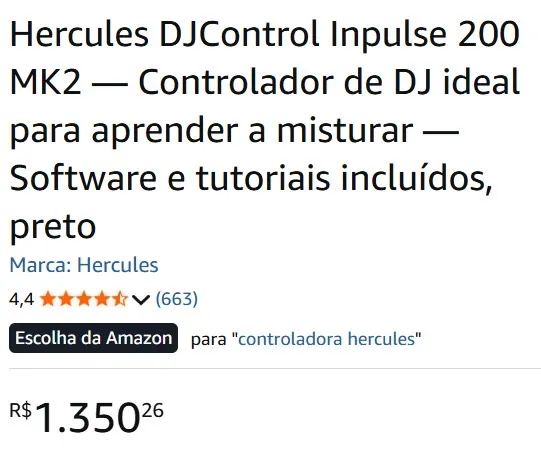 Hercules DJControl Inpulse 200 MK2 ? Controlador de DJ  - Foto 4