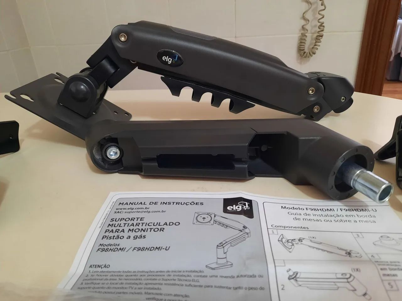 Suporte multiarticulado ELG