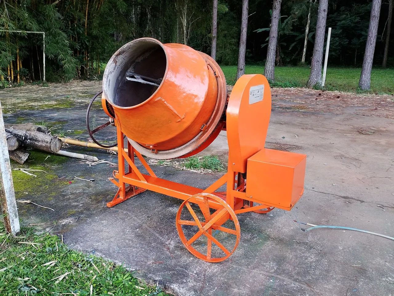 Betoneira com motor monofásico  - Foto 4