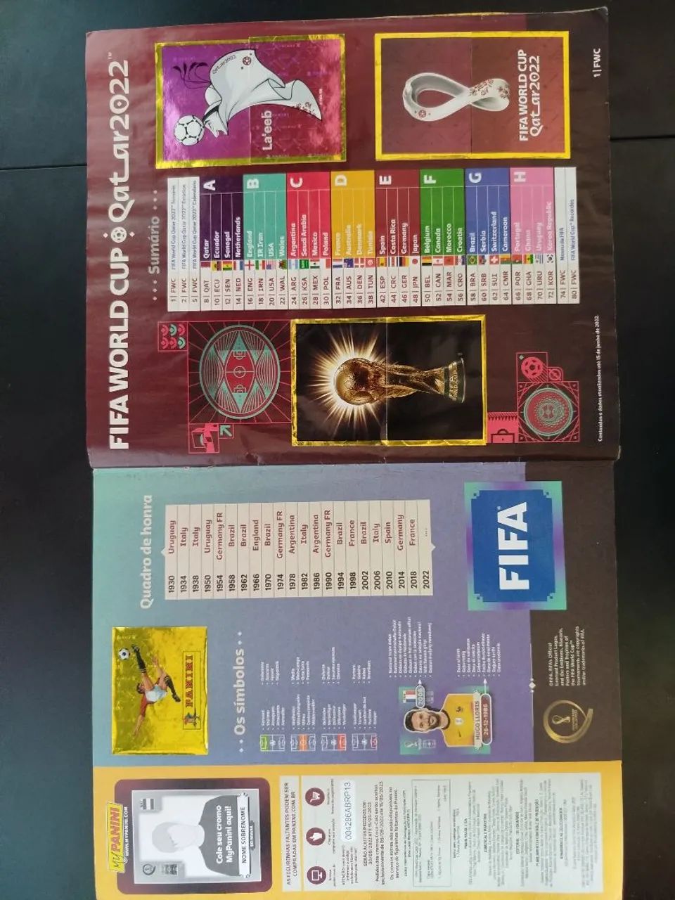 Álbum da copa 2022 completo + 34 figurinhas  - Foto 3