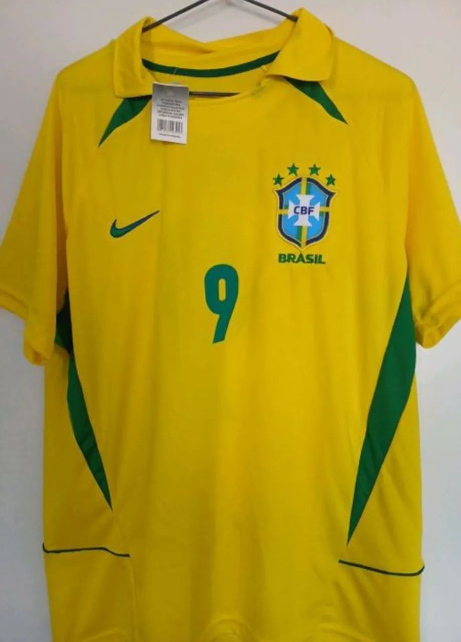 Camisa retrô da seleção brasileira  - Foto 2