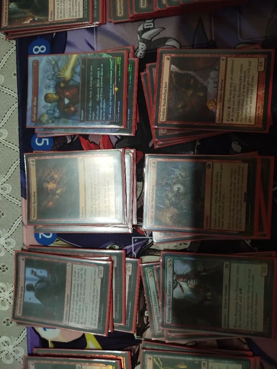 Deck Mono Red Pauper +Sleeves 70% Foil - Foto 2