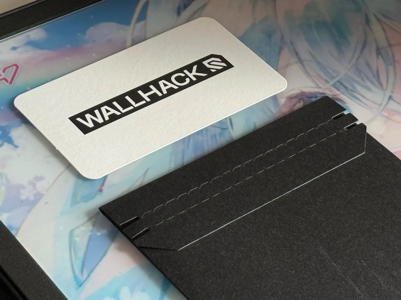 Wallhack Hatsune Miku Mousepad vidro glasspad - Foto 5