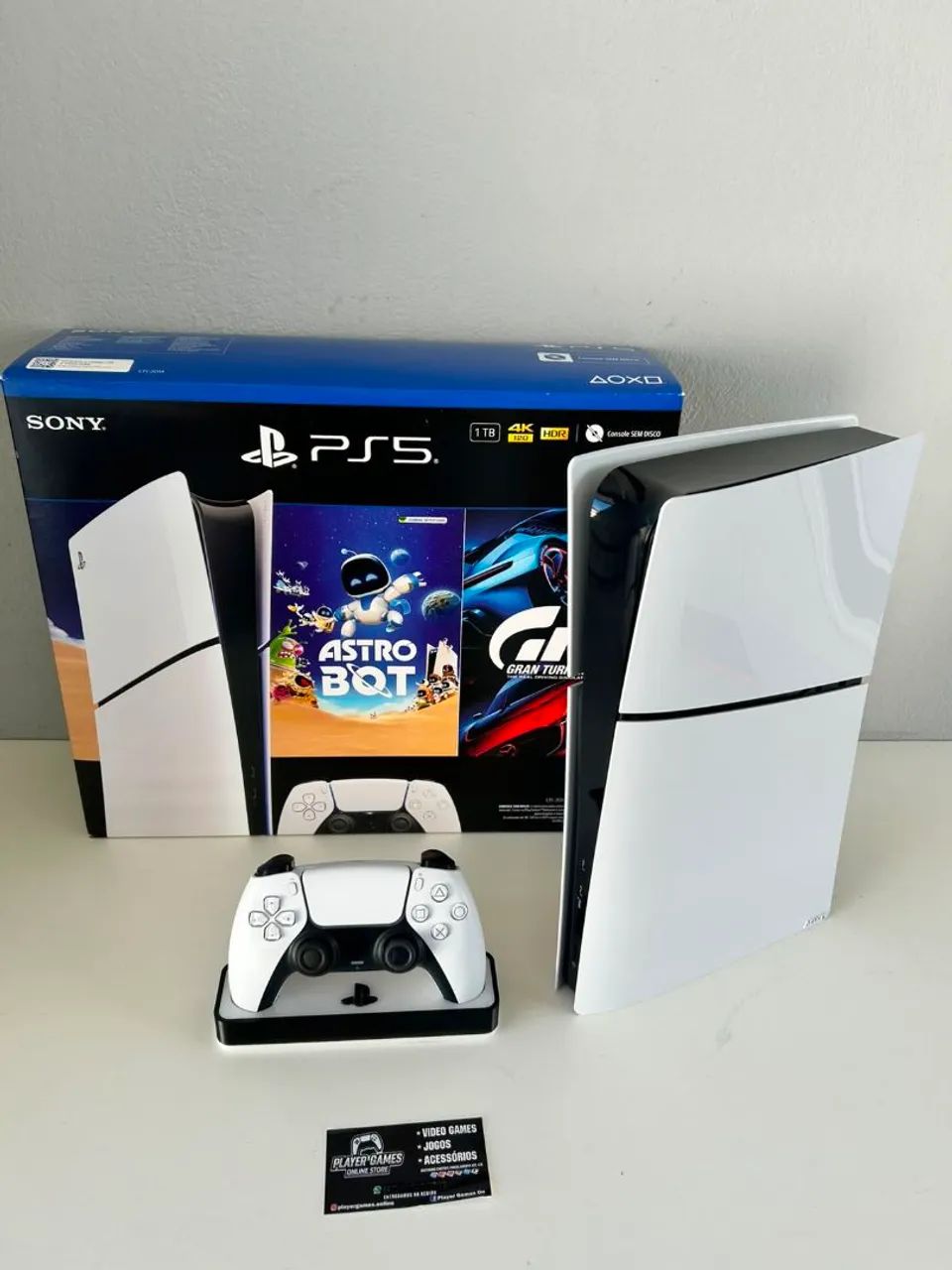 Playstation 5 Slim 1TB ZERADO! (Aceito Cartão)