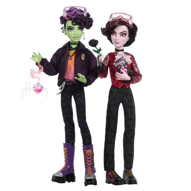 Monster High Kieran Valentine & Spelldon Cauldronello 2-pack