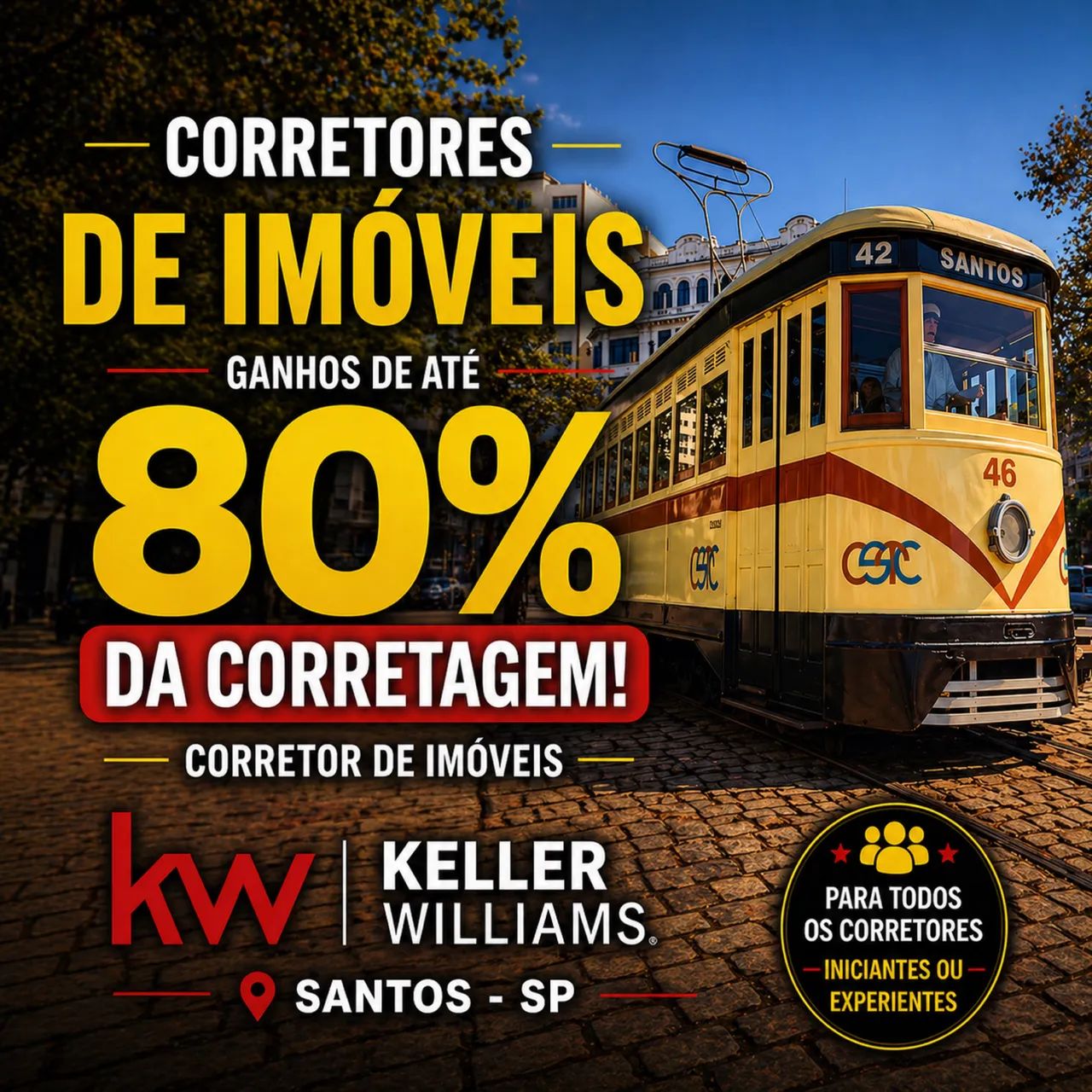 Ganhe de 22,5% a 40% da Sua Captação Vendida - Estrutura KW