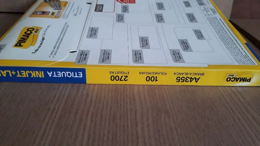 Caixa de Etiquetas Pimaco Bic - Foto 2