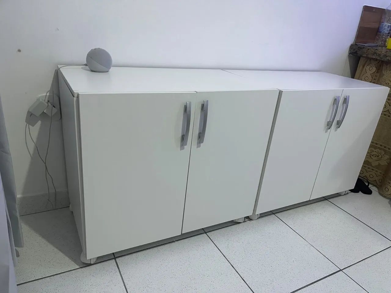 armário balcão multiuso branco  - Foto 3