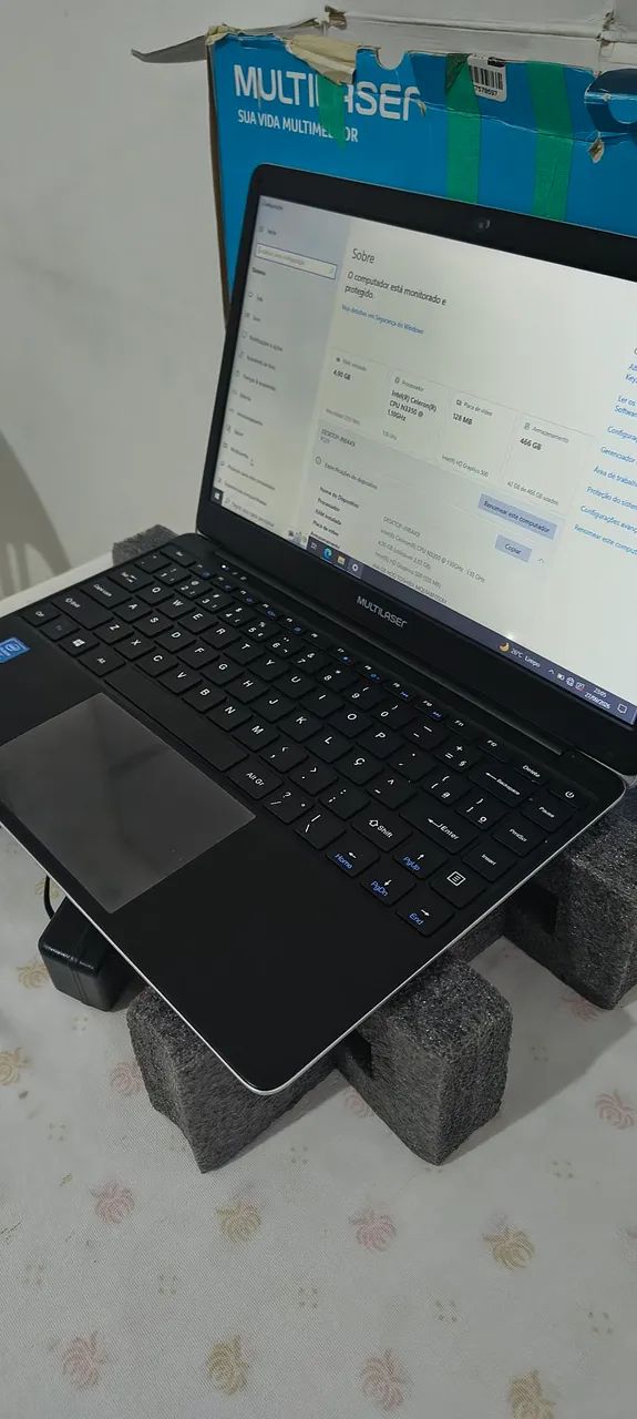 Notebook muktilaser 500Gb 4 de RAM novo com caixa  - Foto 2