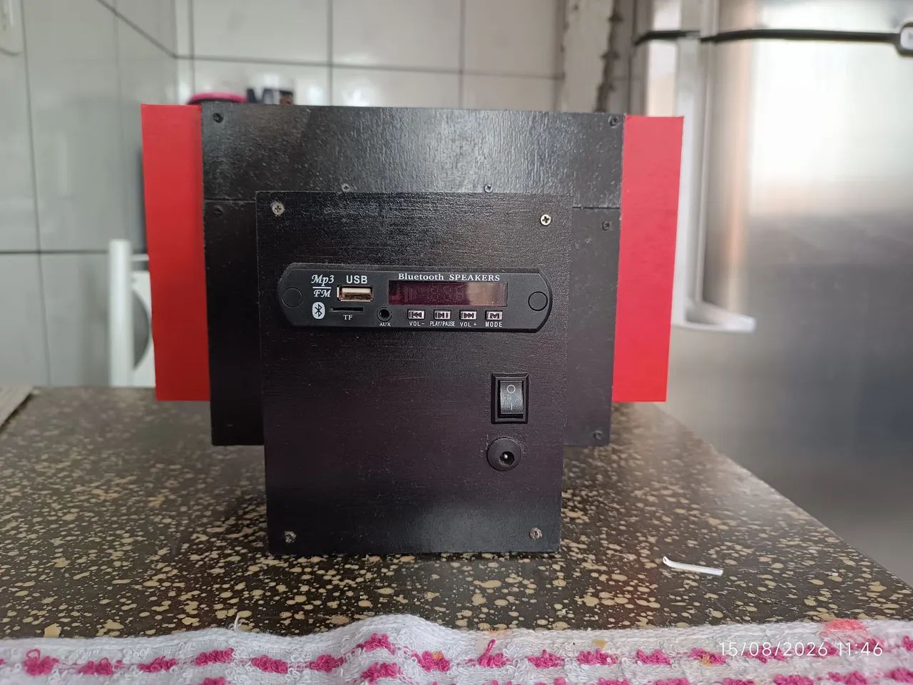 Mini paredão de som Bluetooth 20w 12v  - Foto 2