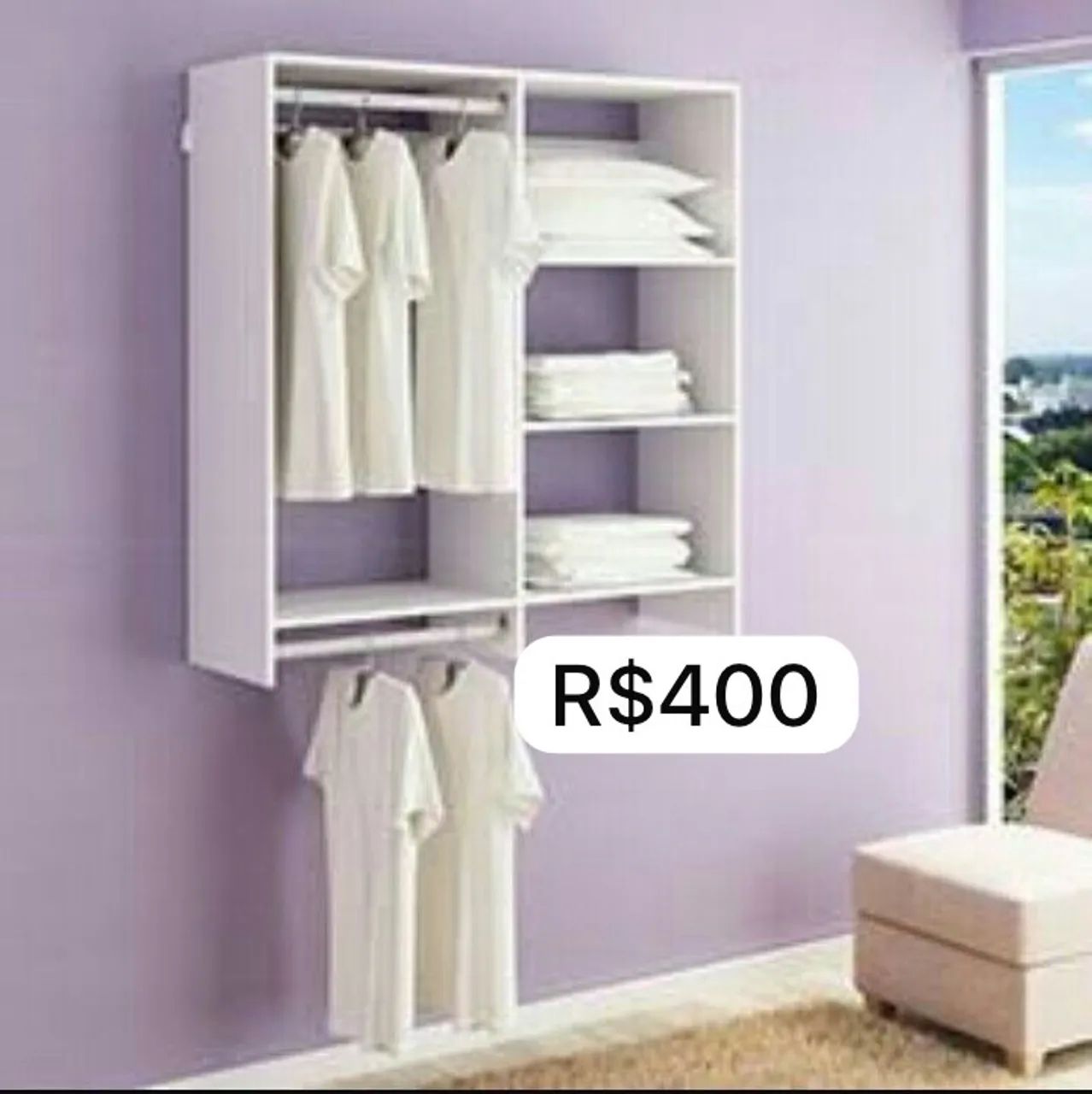 Mini closet 100% mdf 