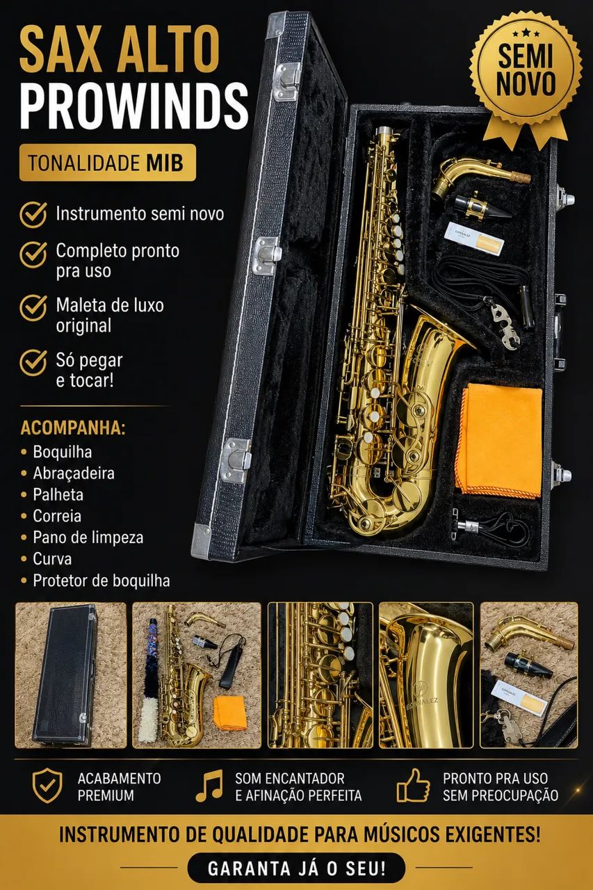 Sax Alto Prowinds - Foto 3