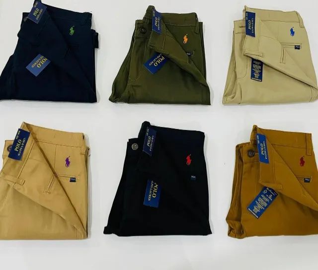 Calça de sarja masculina Ralph Lauren Importada - Foto 2