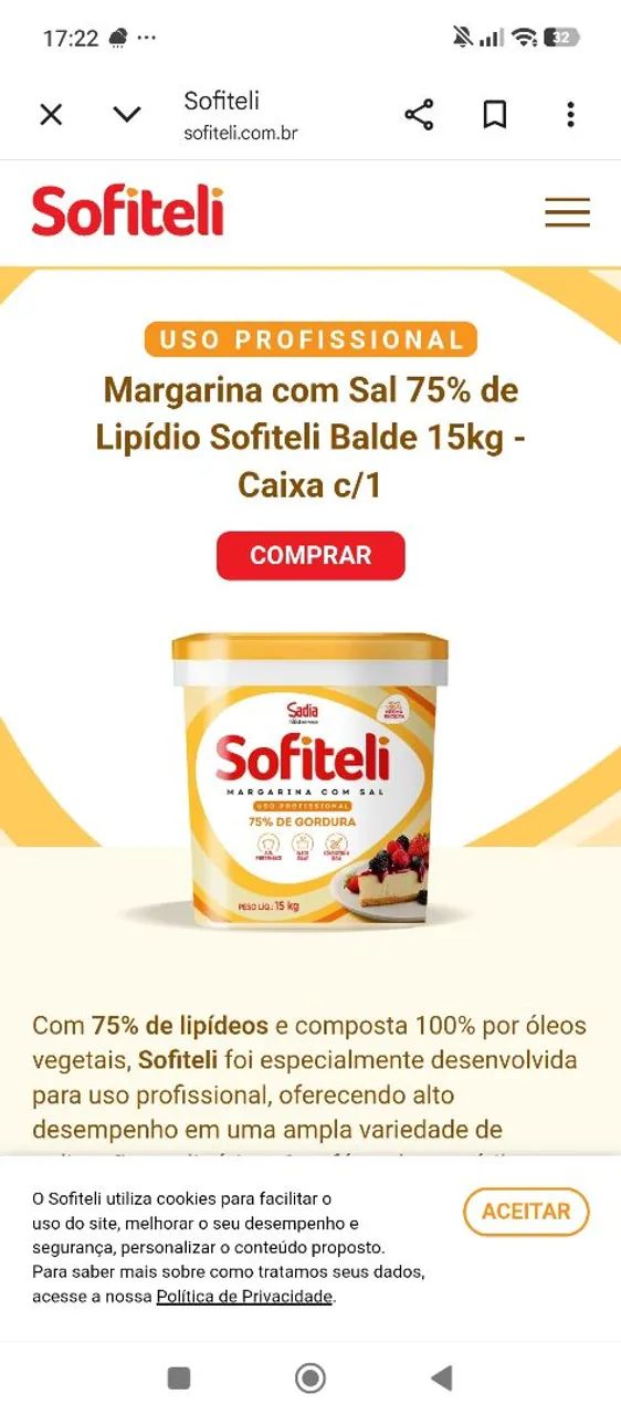 margarina sofiteli 
