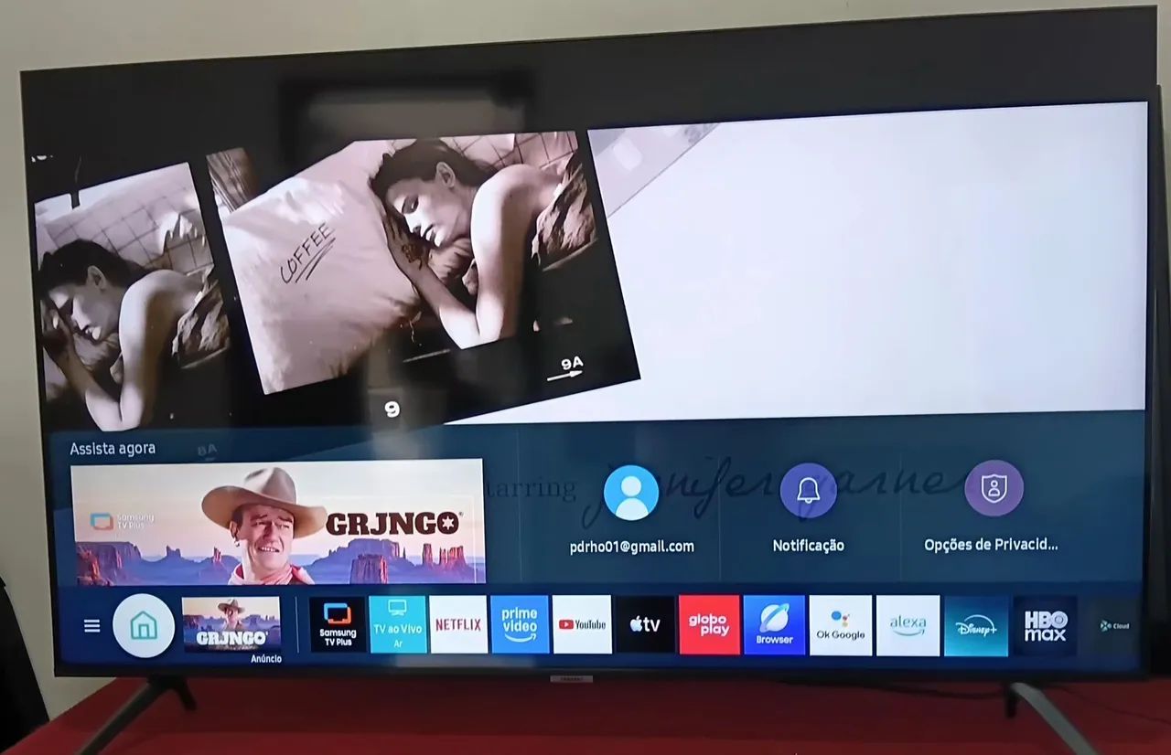 Tv smart com Wi-Fi e Bluetooth 50 polegadas 