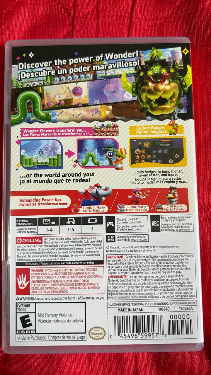 Super Mario Bros Wonder Switch  - Foto 2