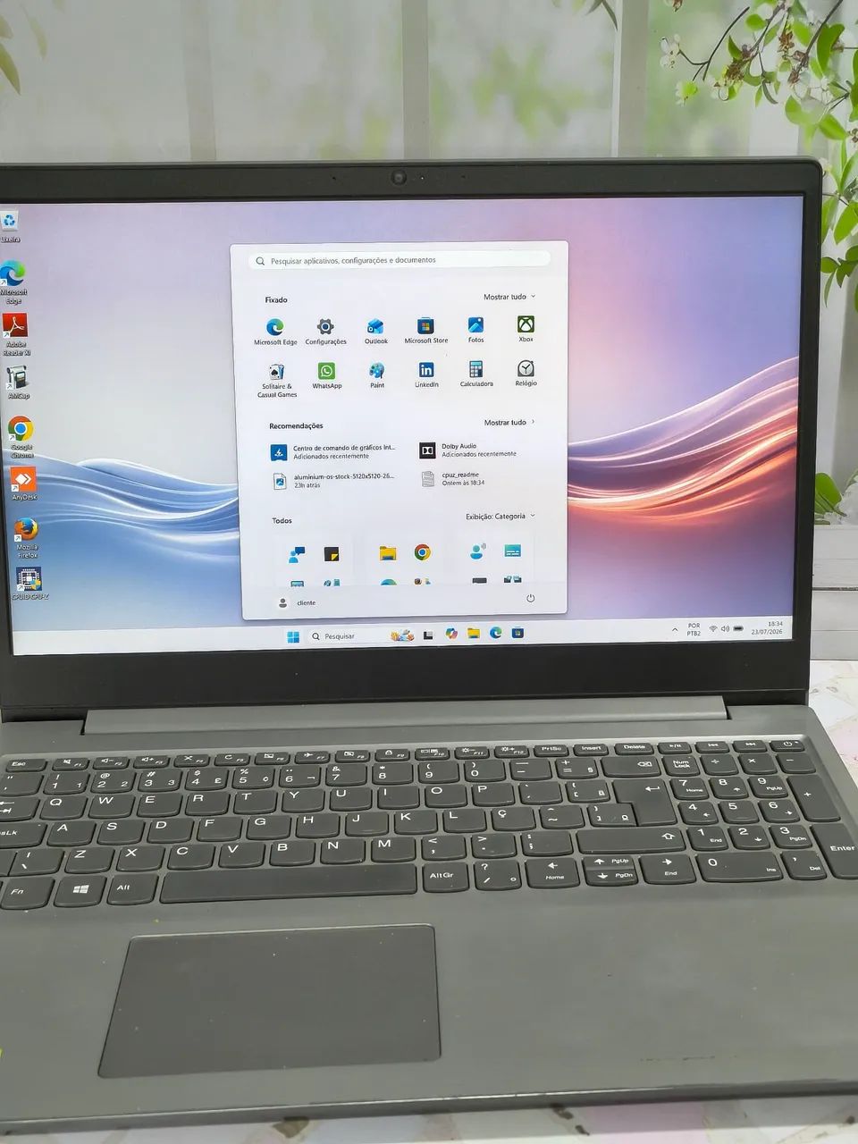 Notebook Lenovo core i5 8gb