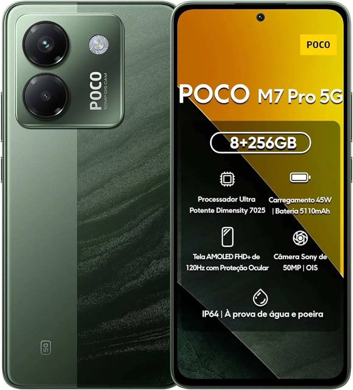 O POCO M7 Pro 5G 256 gigas 