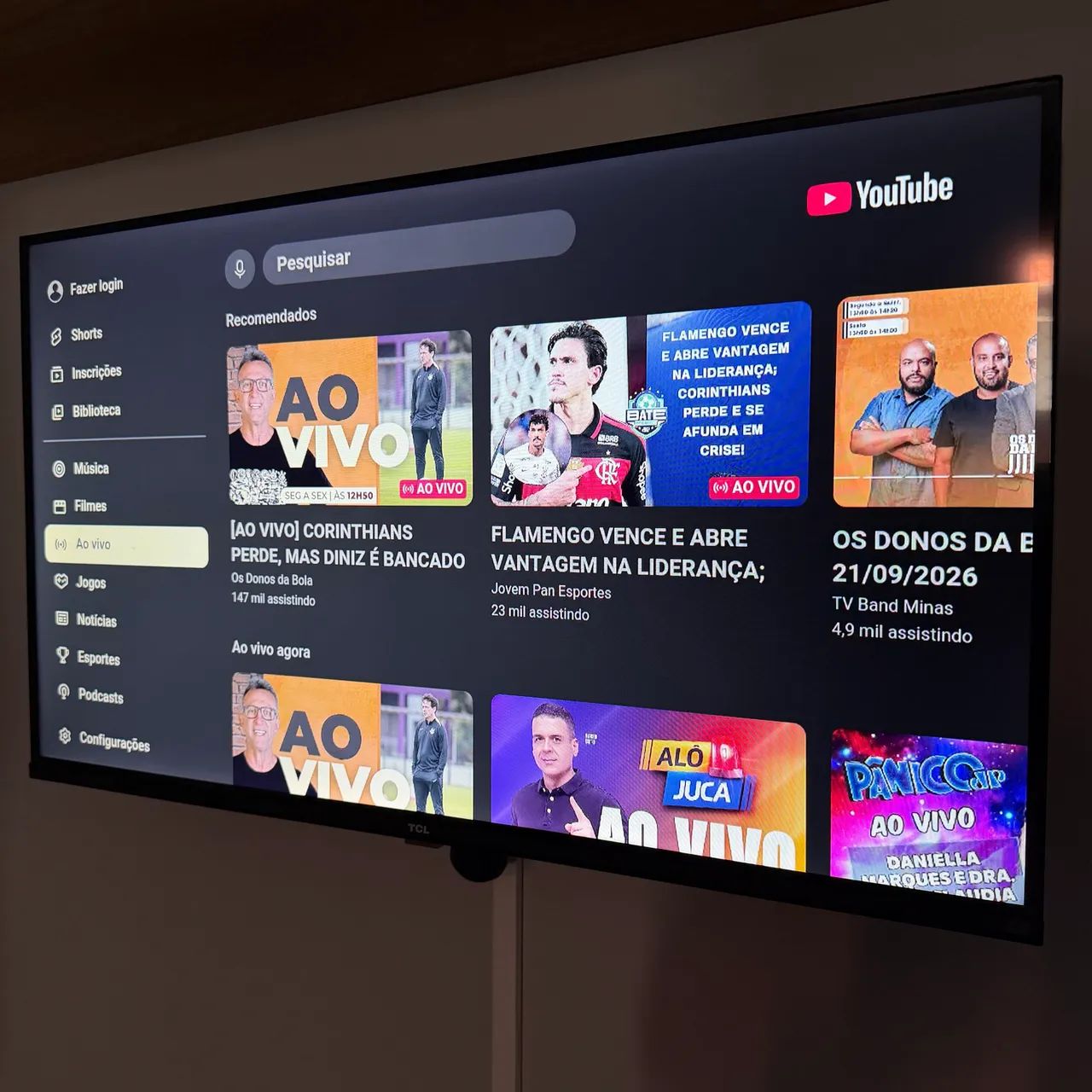 TV TCL S5400AF Android TV 32 Polegadas - Foto 2