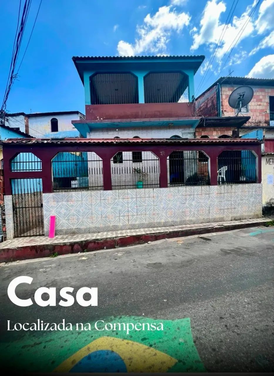 CASA A VENDA NA COMPENSA