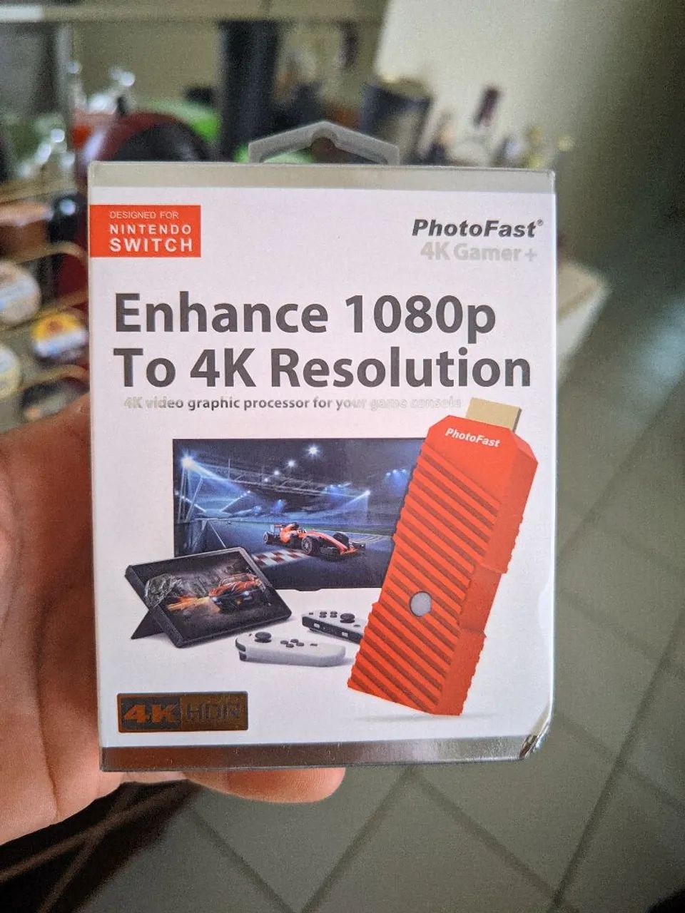 PhotoFast 4k gamer+ - Peças e Acessórios de Vídeo Game - Rosa dos