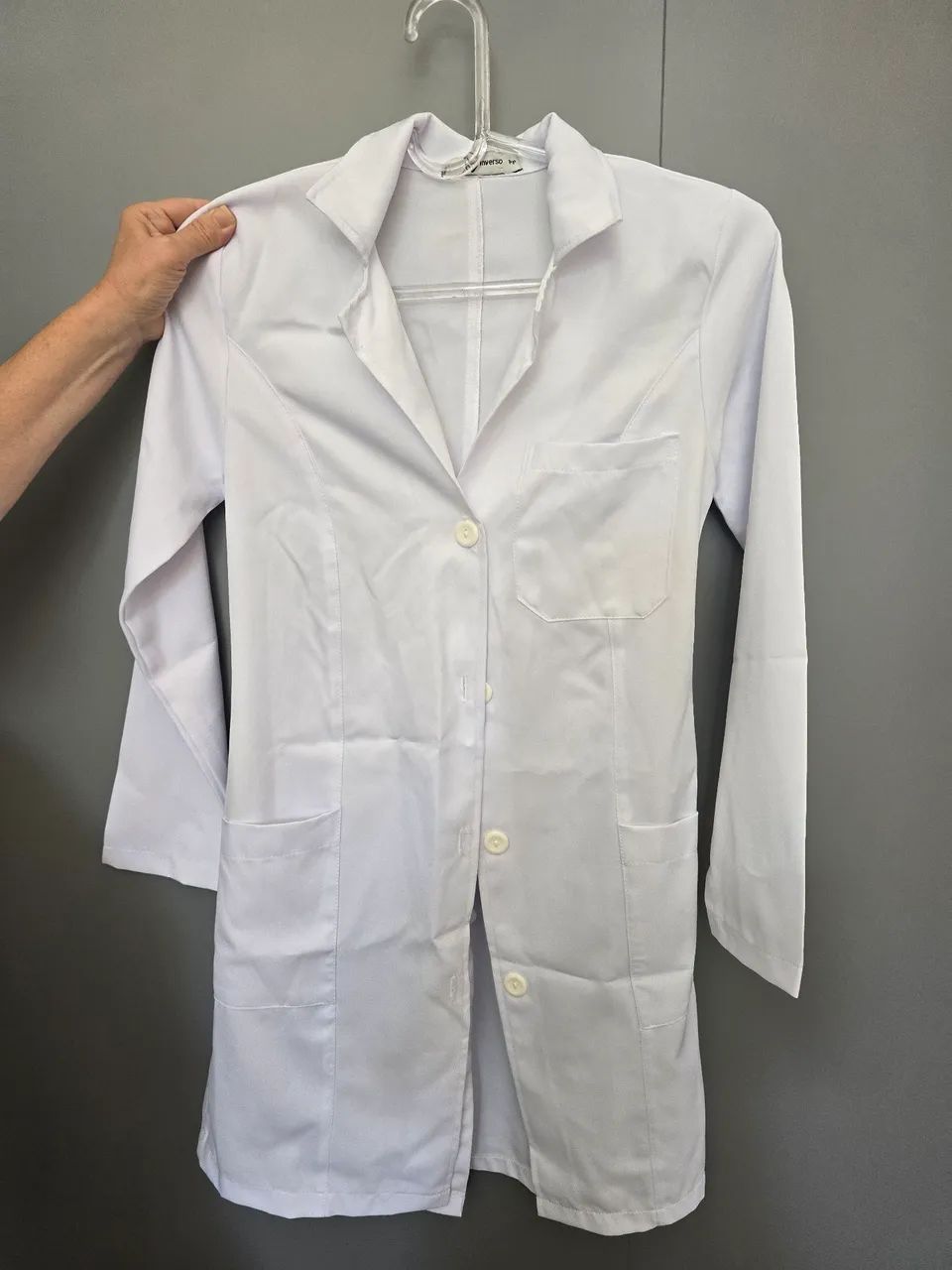Jaleco branco PP da Branco Inverso