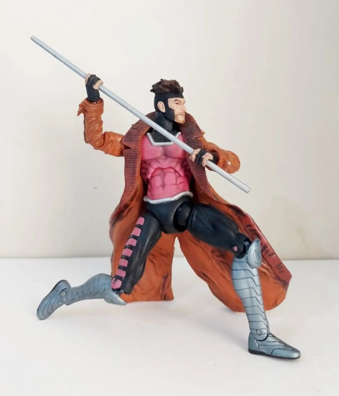 Action Figure Marvel Select X-Men Gambit Diamond Original 18cm completo - Foto 4
