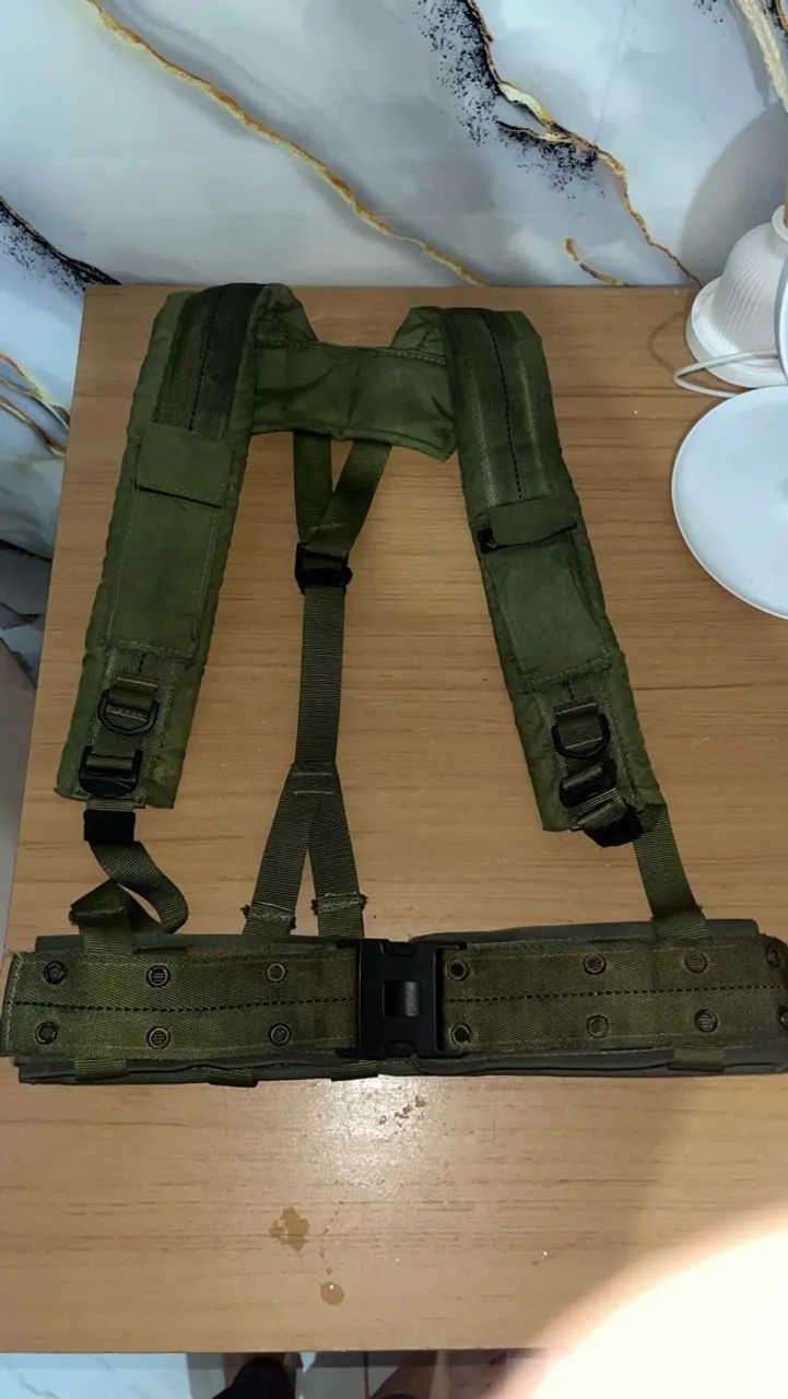 Cinto suspensório militar estilo pqd - Foto 3