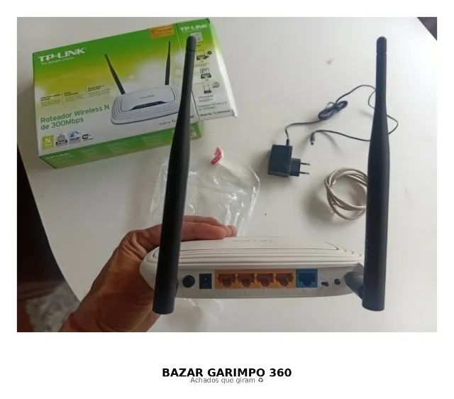  Roteador TP-Link TL-WR841ND 300Mbps IMPECABEL - Foto 5
