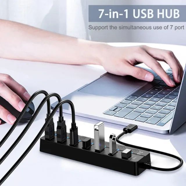 HUB USB NOVO EM ESTOQUE - Foto 2