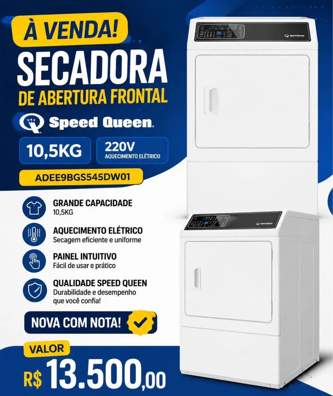 Secadora industrial 