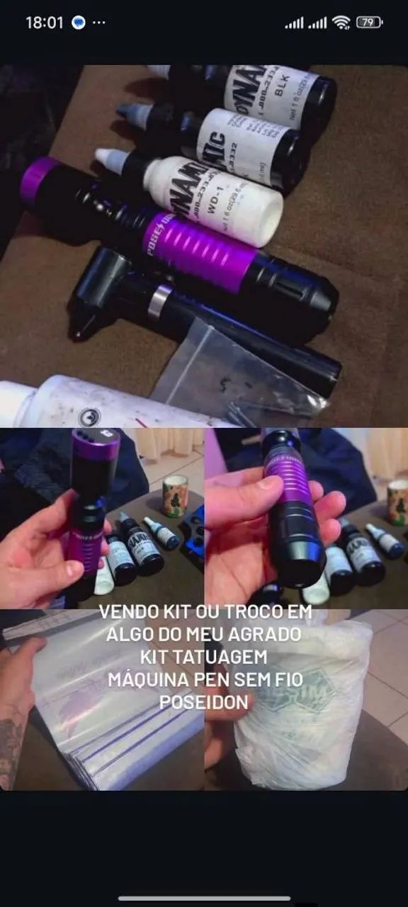 kit tatuagem 