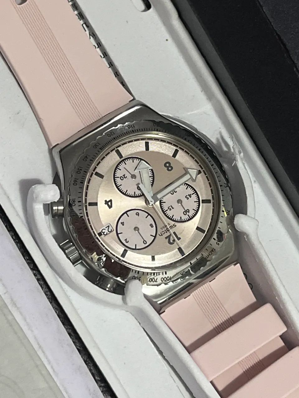 Relógio Swatch irony cronógrafo 43mm - Foto 5
