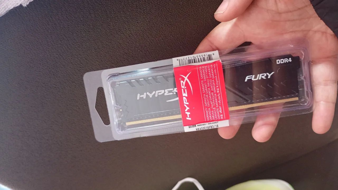 Vendo memória RAM 16 GB 