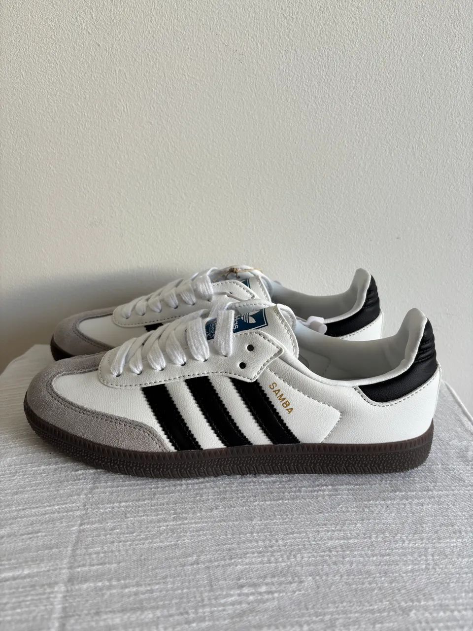 Adidas Samba White + Black (NOVO) - Foto 4