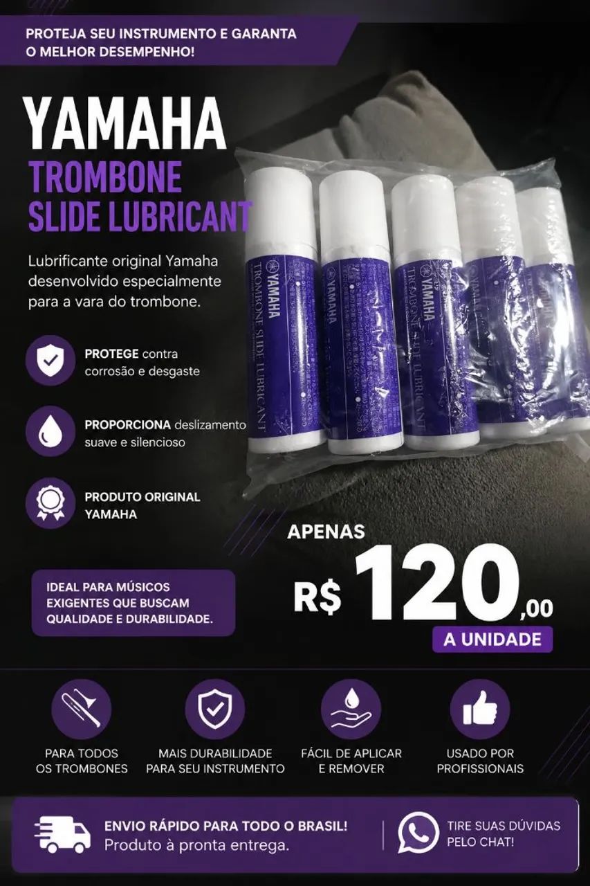 Trombone Slide Lubrificante 