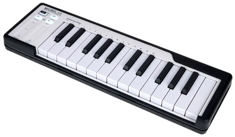 Arturia Microlab Black 25 Teclado Controlador Midi Usb Fl Novo