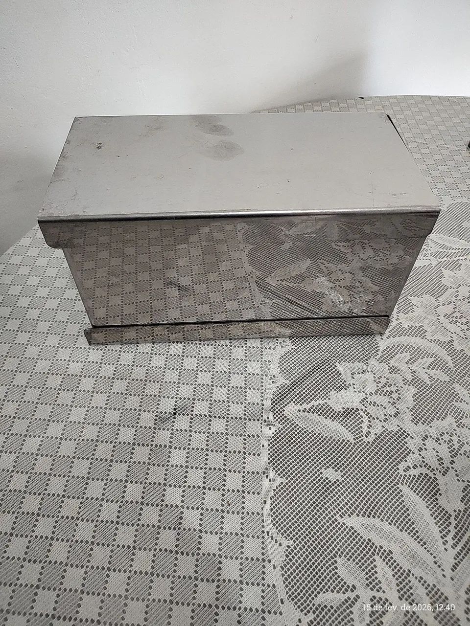 Suporte de lenços de papel em inox - Foto 4