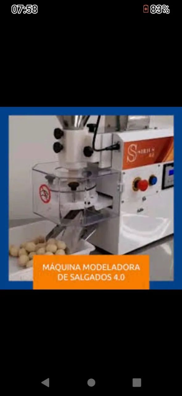Máquina de modelar salgado  - Foto 3