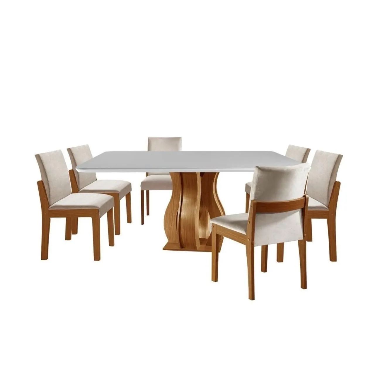 MESA DE JANTAR 6 CADEIRAS - Valor negociável 
