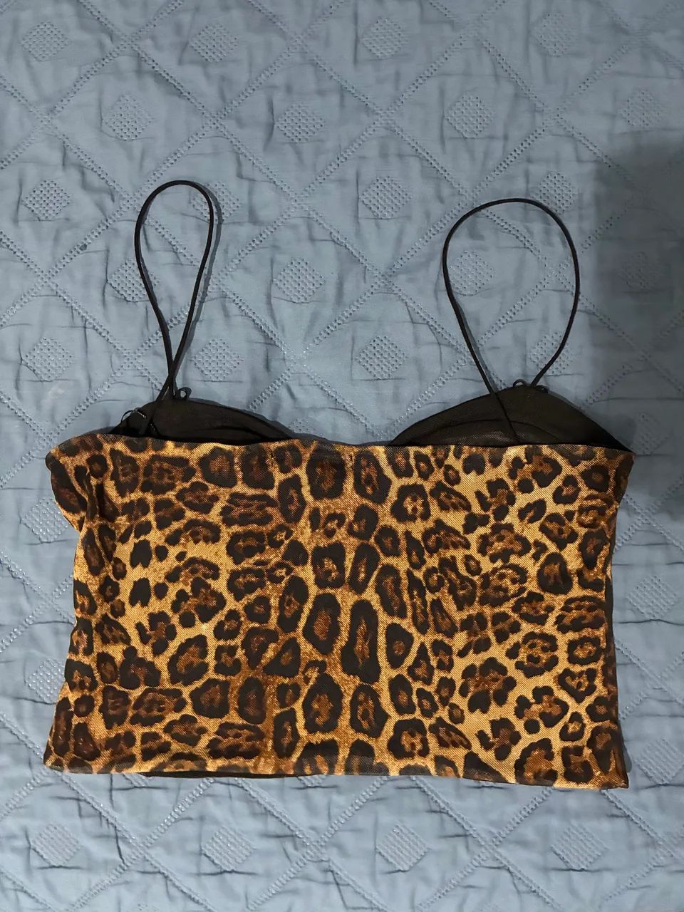 Blusa com estampa de onça, vintage affection - Foto 2