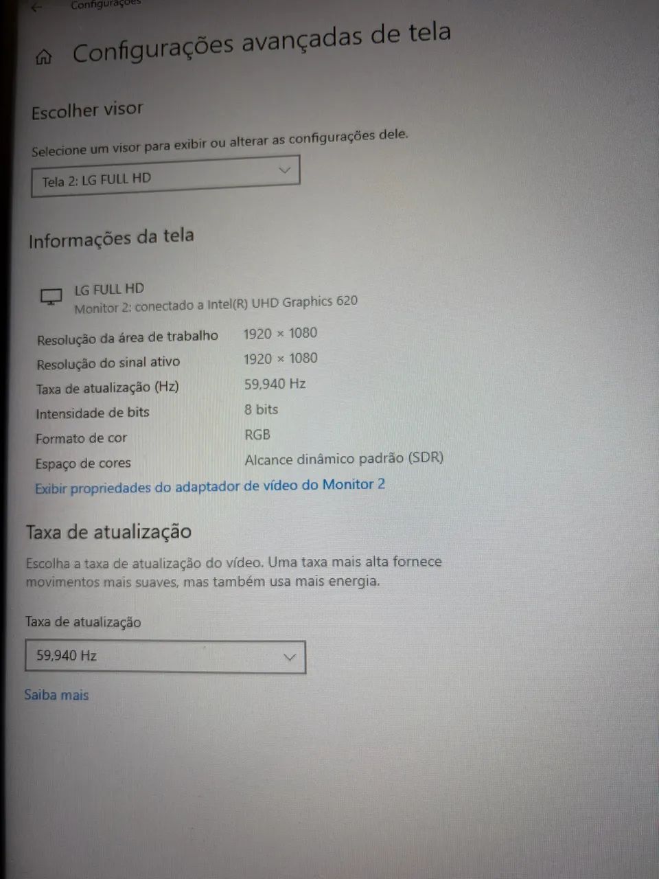 Monitor LG Full HD 24 polegadas - Foto 3
