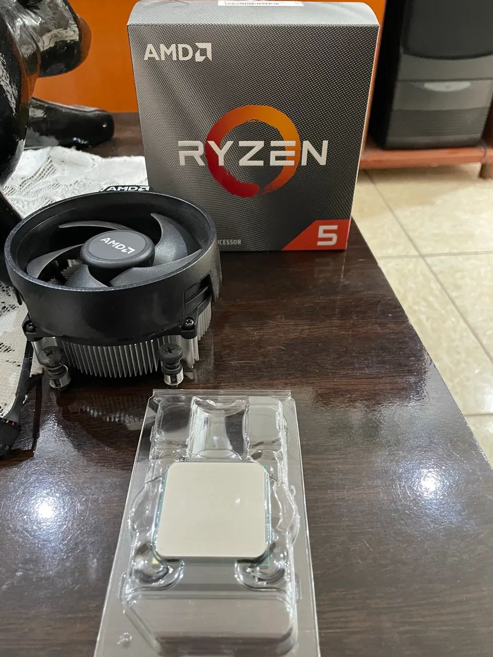 AMD Ryzen 5 4500 + Cooler Original + Caixa | Perfeito Estado - Foto 3