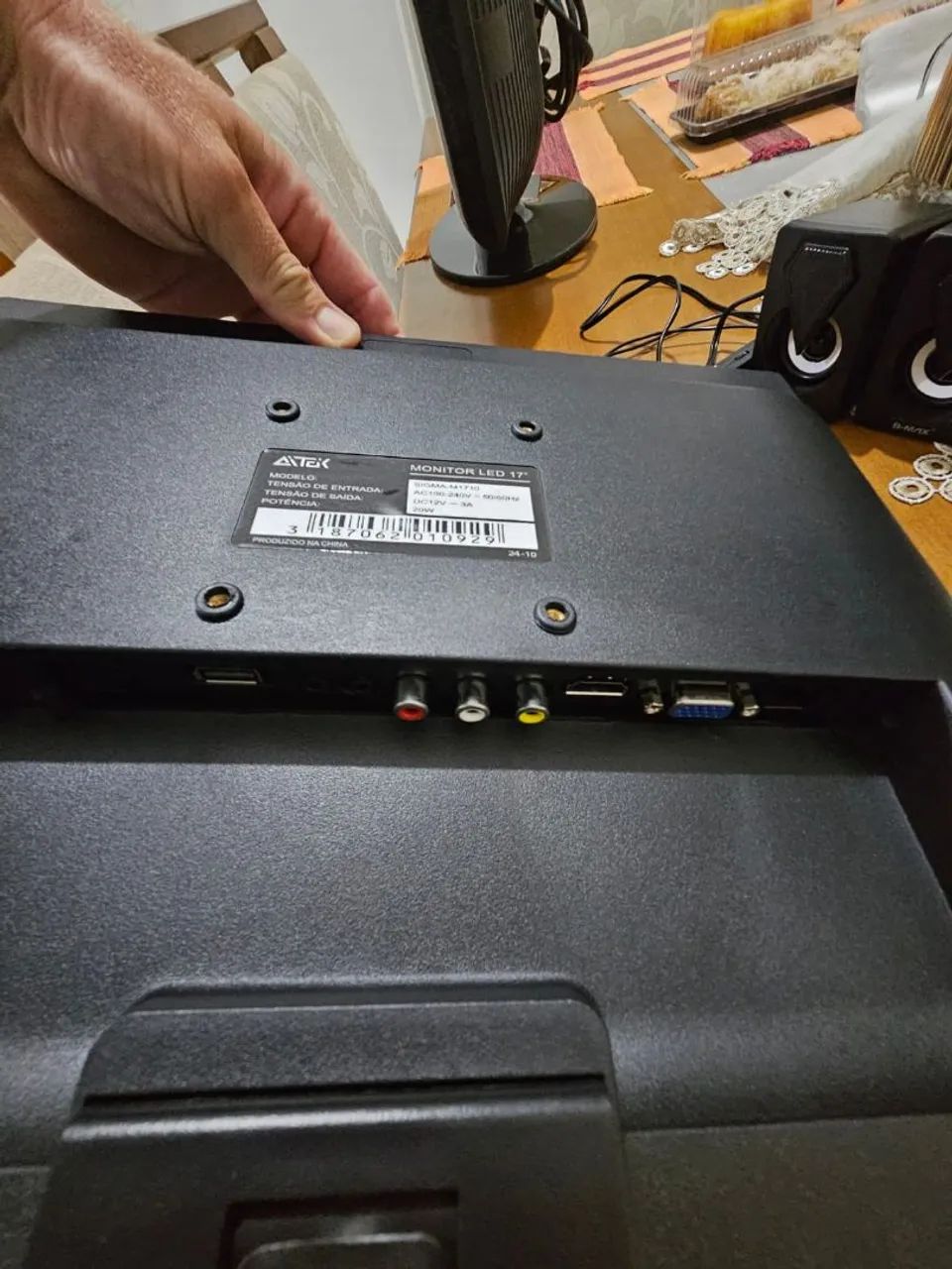 Monitor Led 17 Polegadas Aitek  - Foto 2